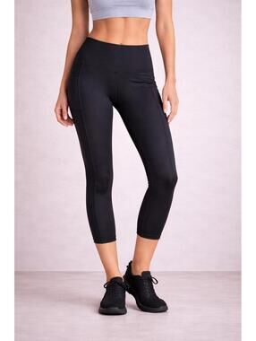 Lululemon Leggings Women's Black Pockets Size 6